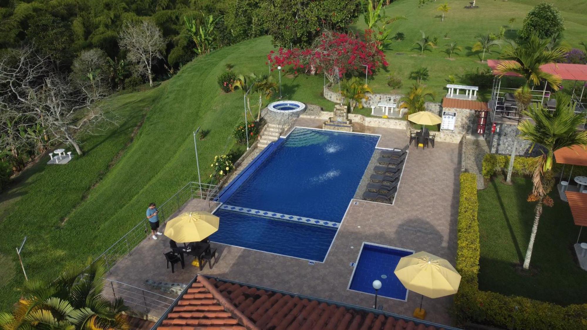 Hotel Campestre Los Mangos كويمبايا المظهر الخارجي الصورة